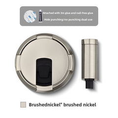 No drilling required Door magnet Mechanical pressure Invisible floor door stop