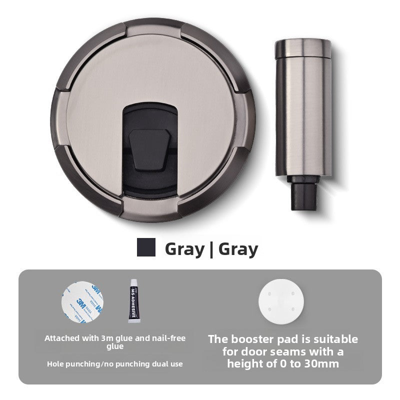 No drilling required Door magnet Mechanical pressure Invisible floor door stop