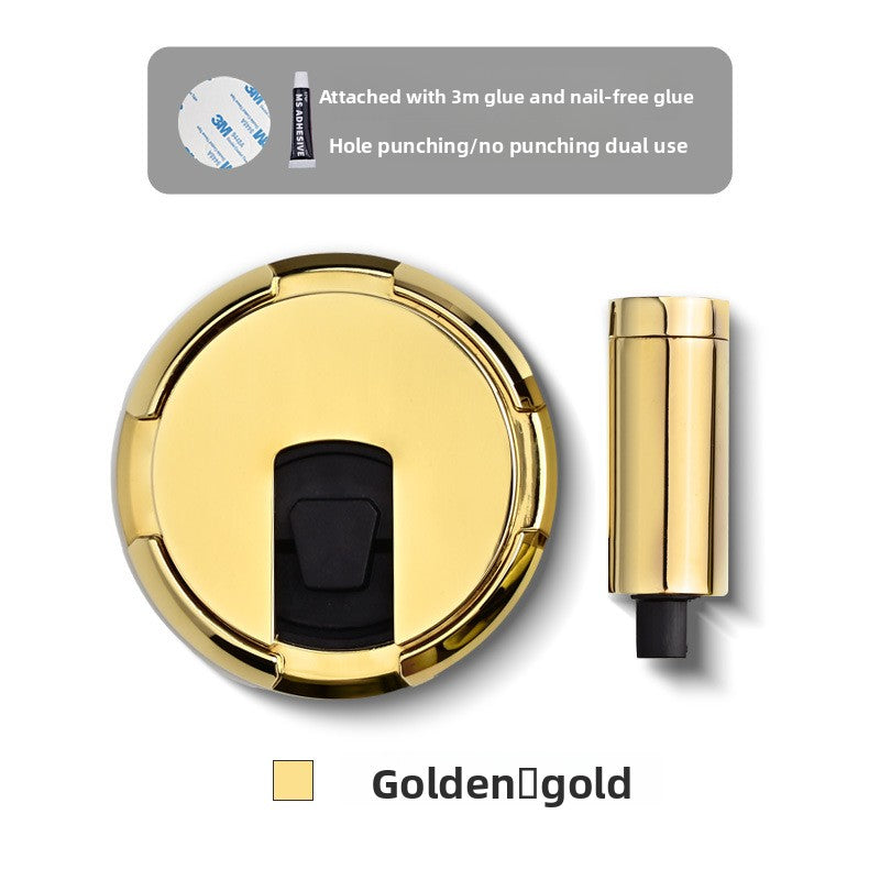 No drilling required Door magnet Mechanical pressure Invisible floor door stop
