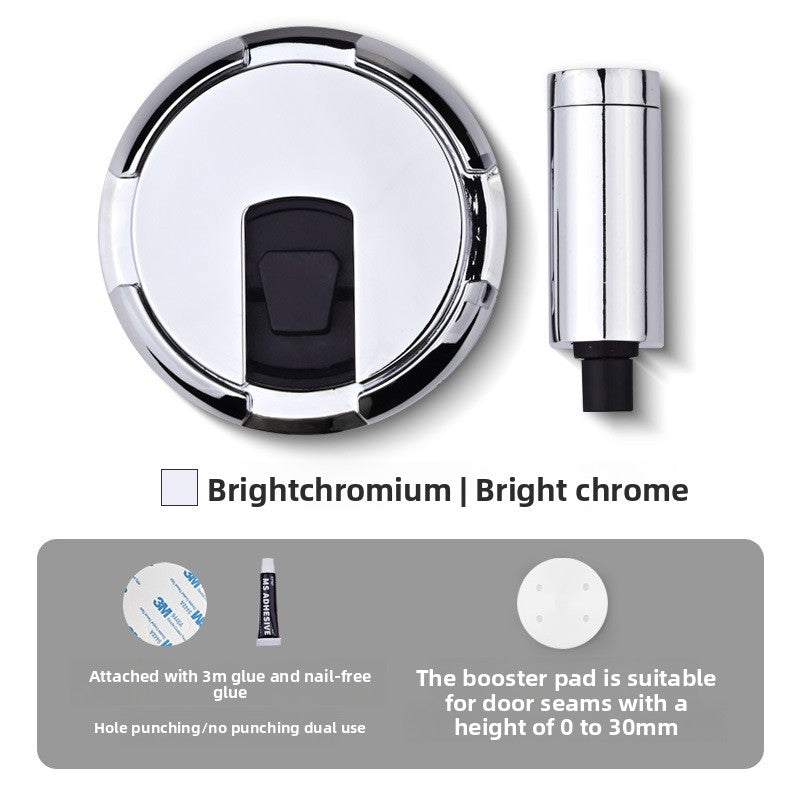 No drilling required Door magnet Mechanical pressure Invisible floor door stop